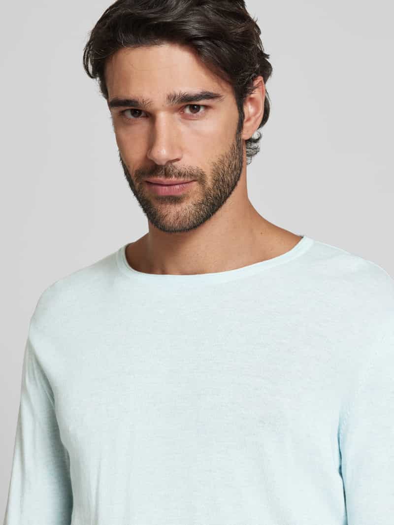 Selected Homme Gebreide pullover met ronde hals model 'Rome'