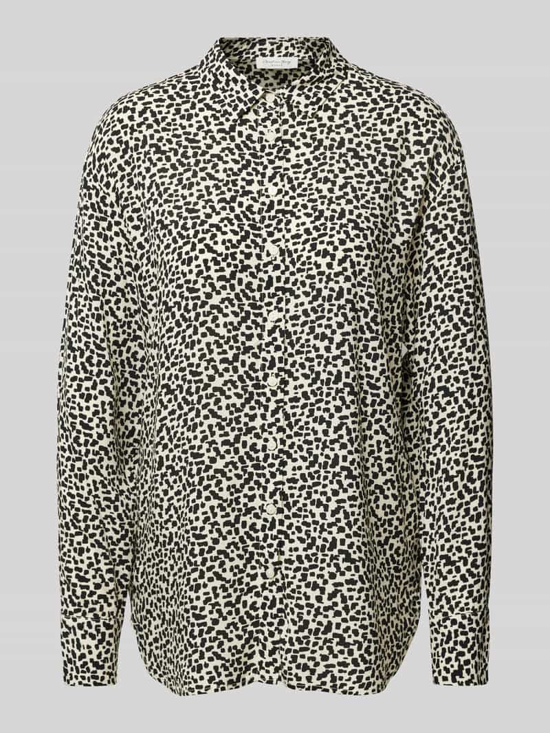 Christian Berg Woman Relaxed fit overhemdblouse van pure viscose