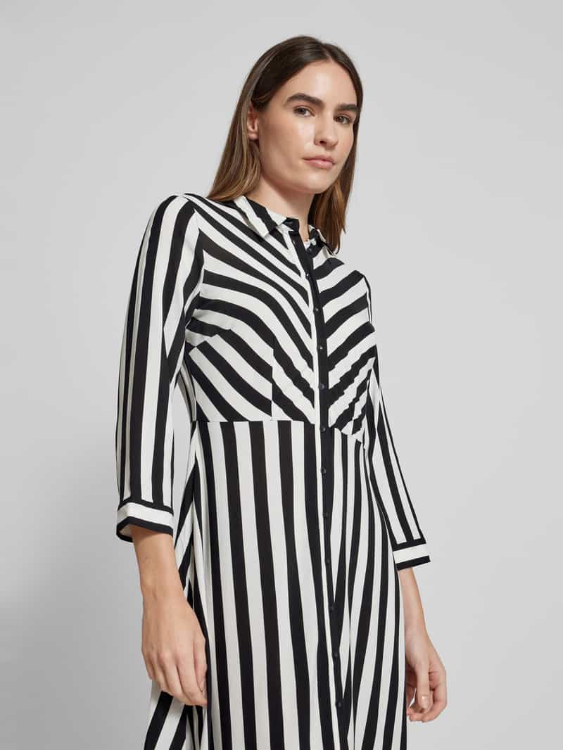 YAS Maxi-jurk met doorknoopsluiting model 'SAVANNA'