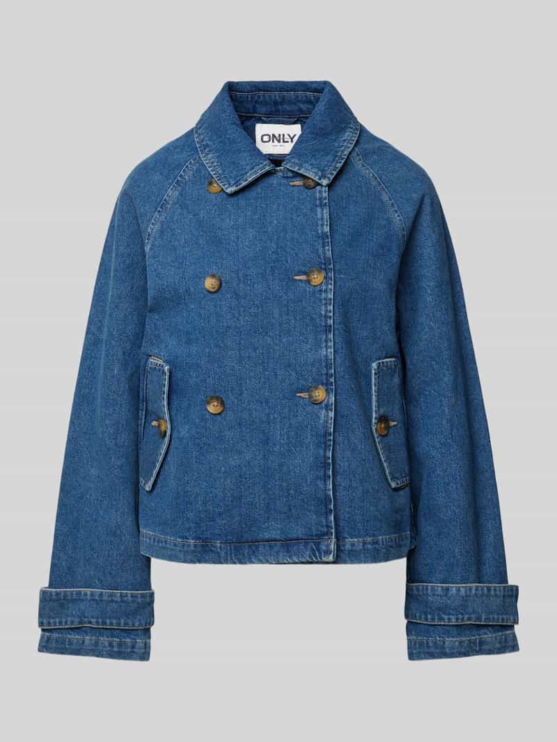 Only Regular fit jeansjack van puur katoen model 'APRIL'