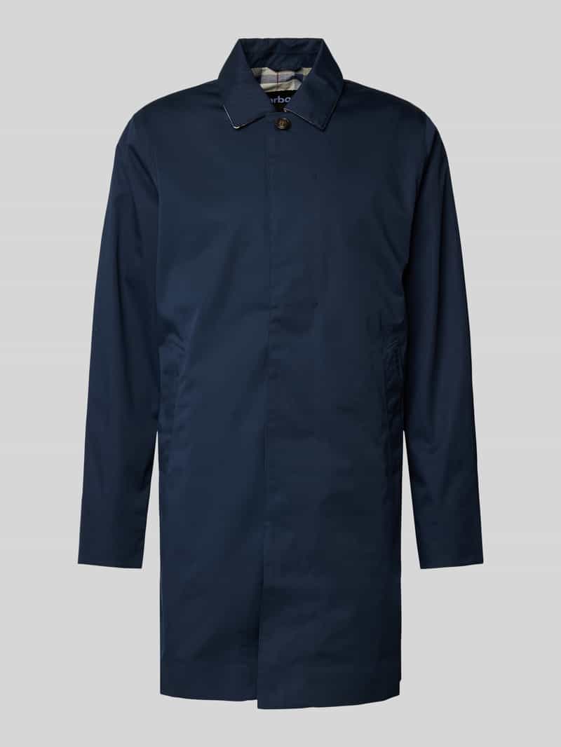 Barbour Lange jas met strookzakken model 'Rokig'