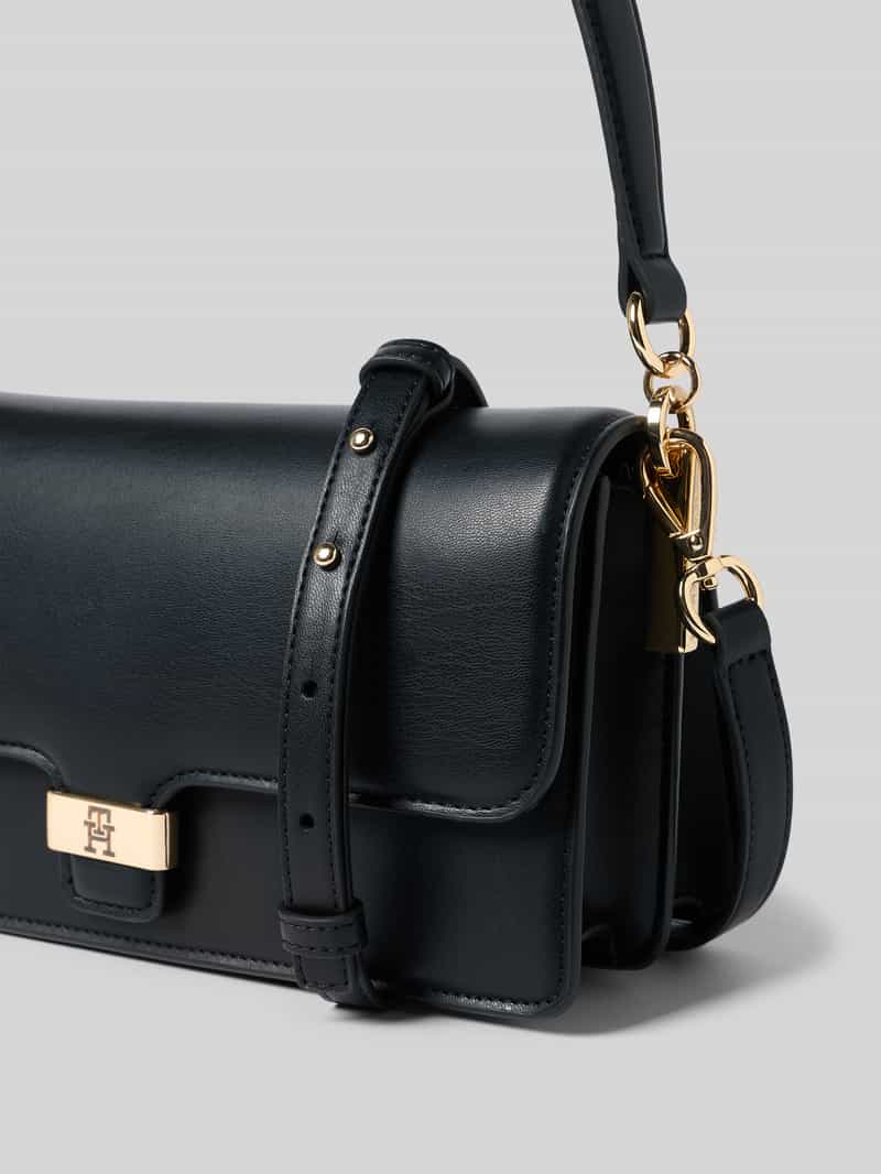 Tommy Hilfiger Schoudertas in leerlook
