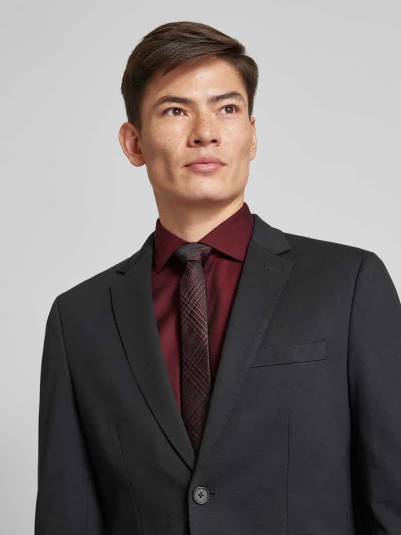 OLYMP Level Five Slim fit zakelijk overhemd met effen structuur