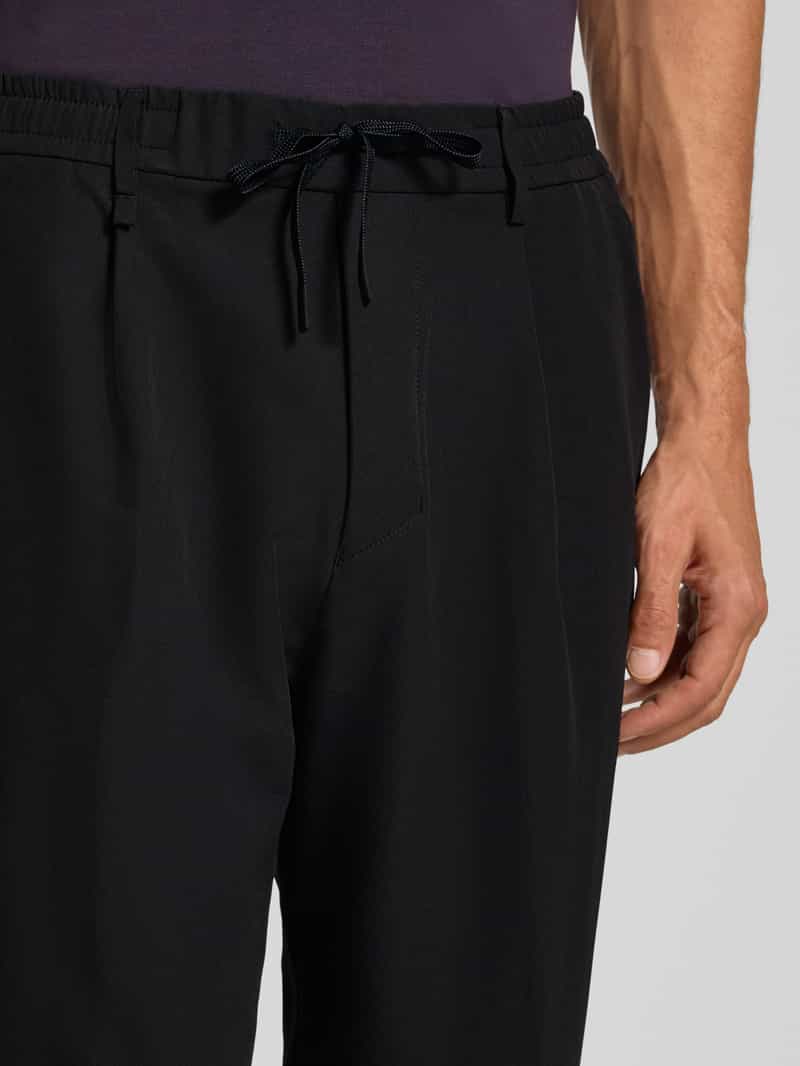 BOSS Green Tapered trainingsbroek van waterafstotend materiaal