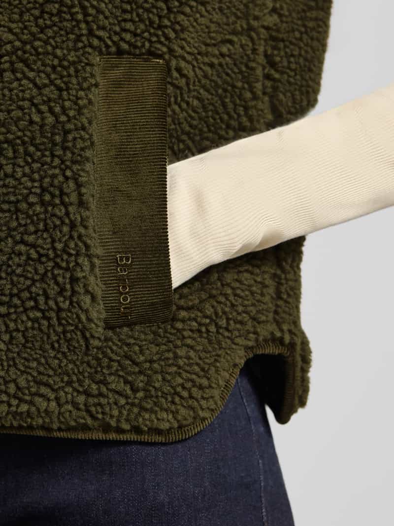 Barbour Regular fit outdoor-bodywarmer met teddybont model 'LUCIANA'
