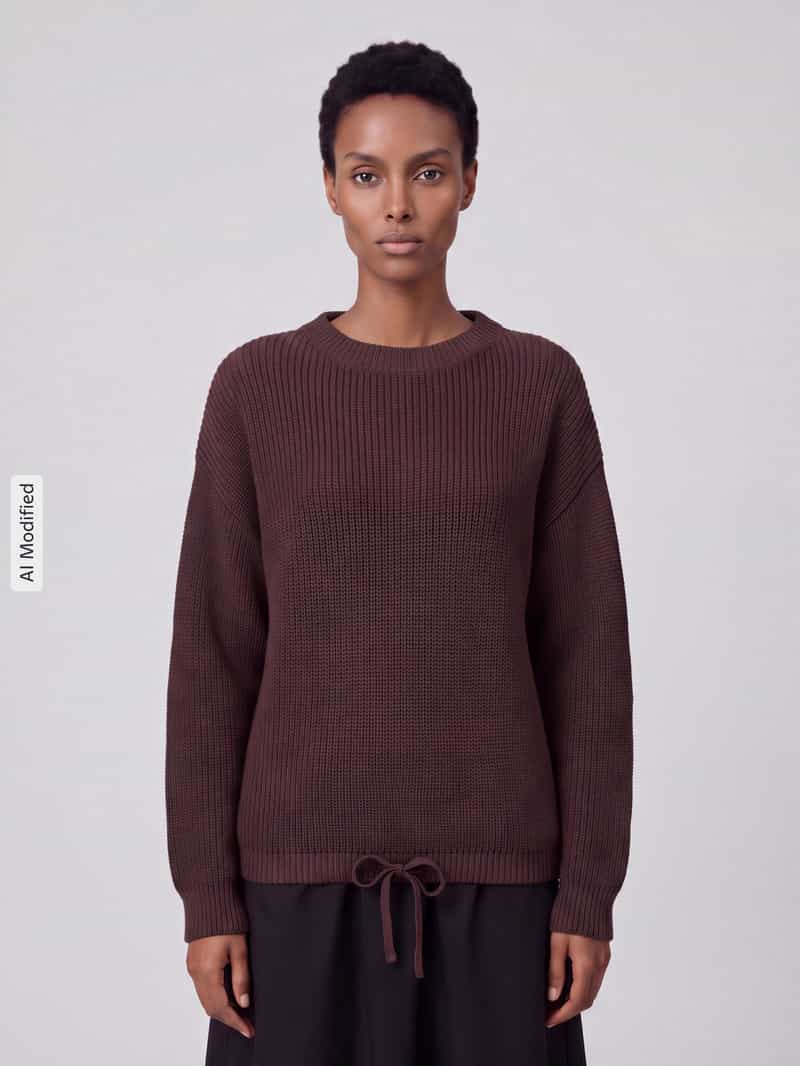 Jake*s Casual Regular fit pullover met tunnelkoord