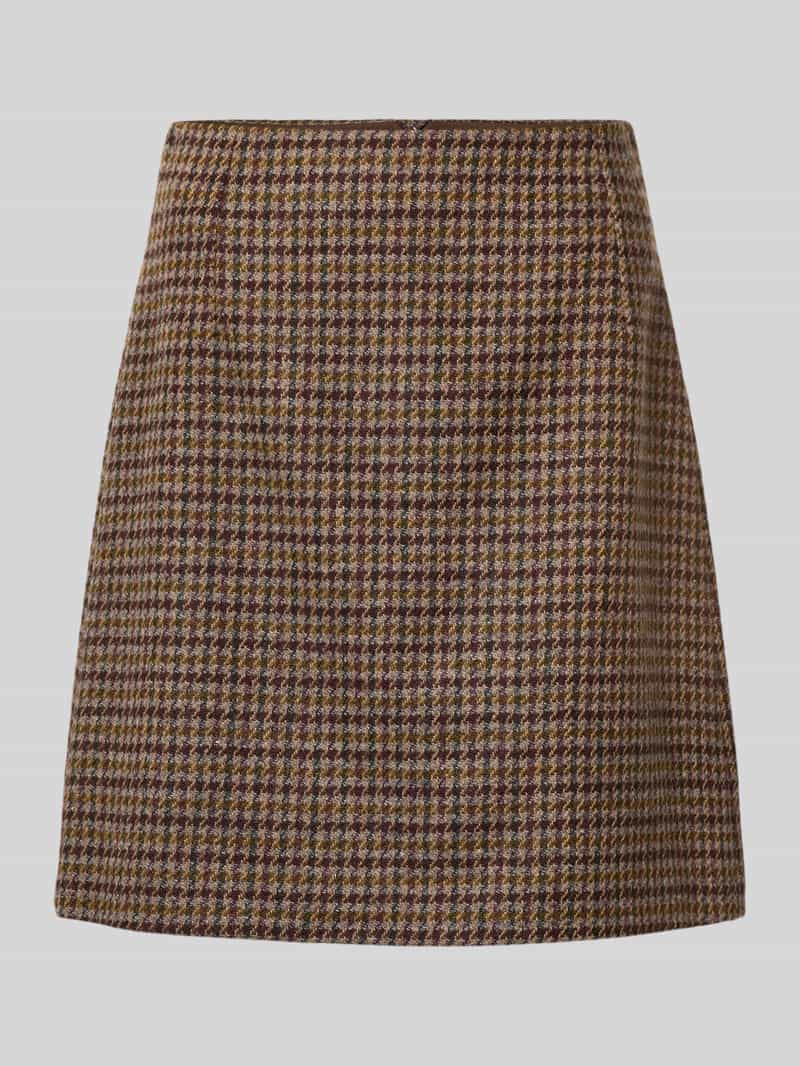 Weekend Max Mara Licht uitlopende minirok van wolmix model 'VATA'