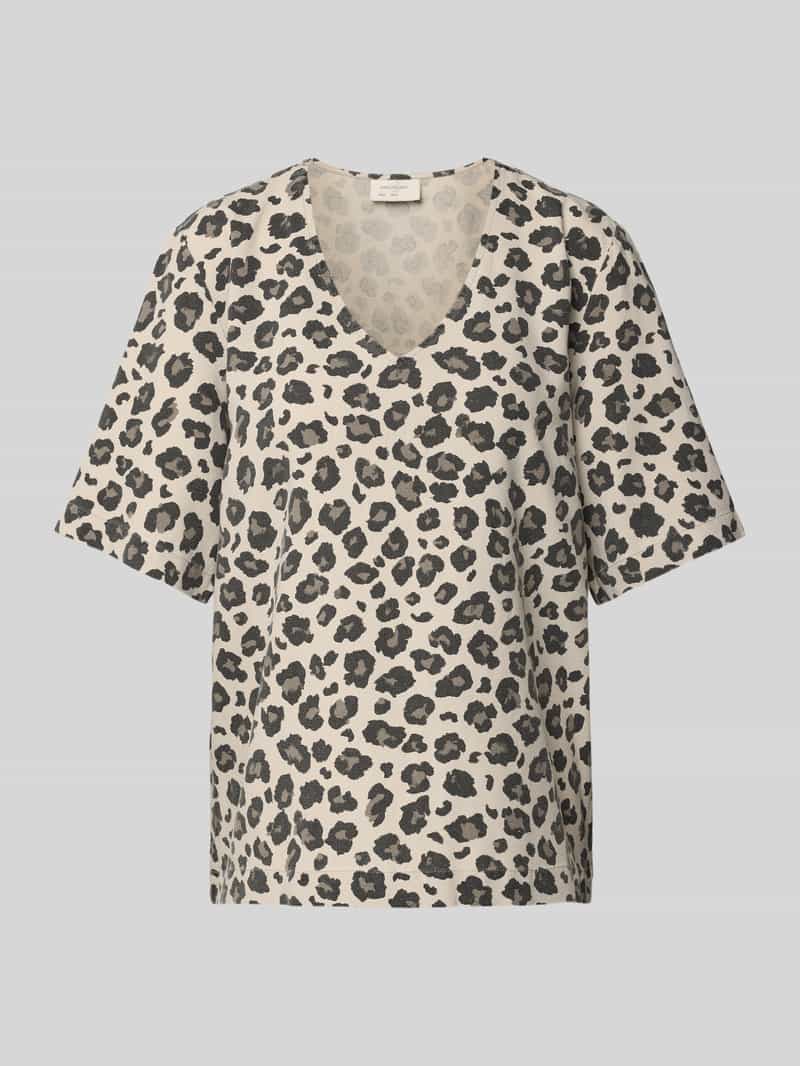 FREE QUENT Regular fit blouseshirt met V-hals model 'Lavisco'