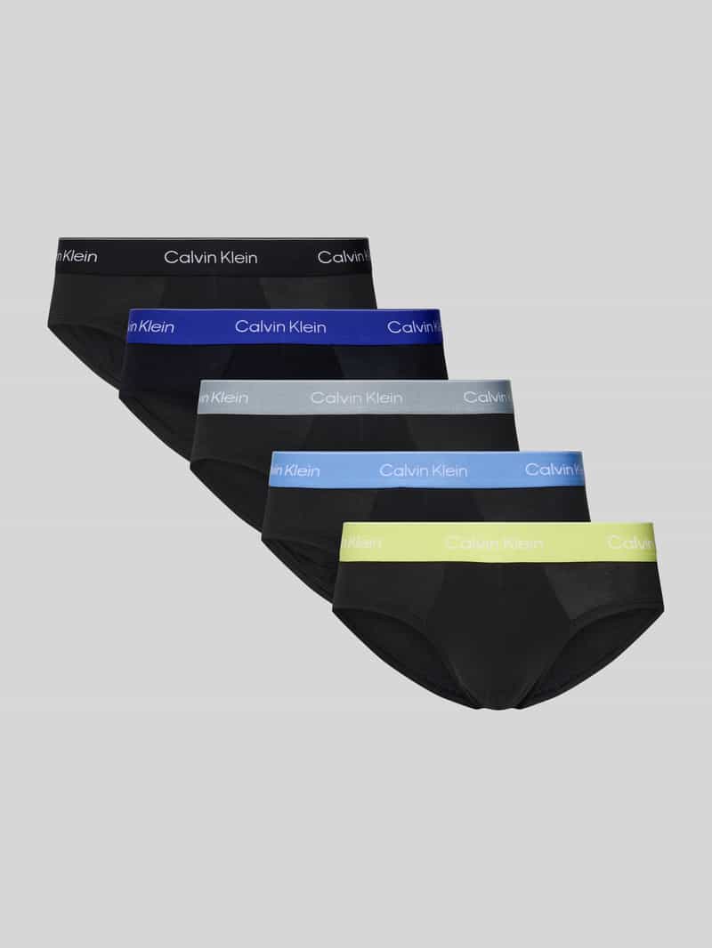 Slip van katoenmix in 5-pack