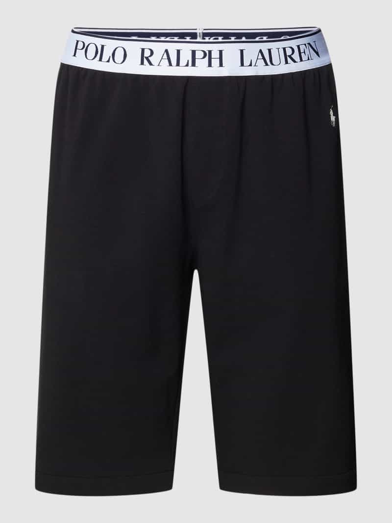 Sweatshorts met elastische band met logo, model 'FLEECE' Polo Ralph Lauren Underwear