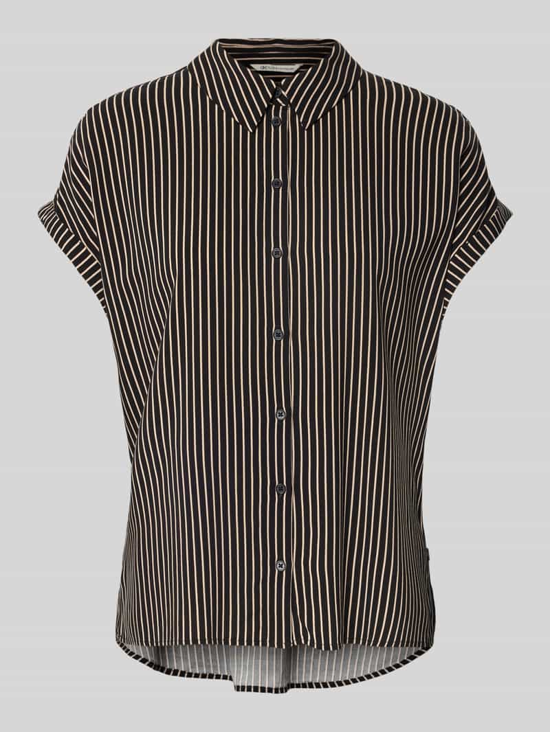 Tom Tailor Denim Regular fit overhemdblouse van pure viscose