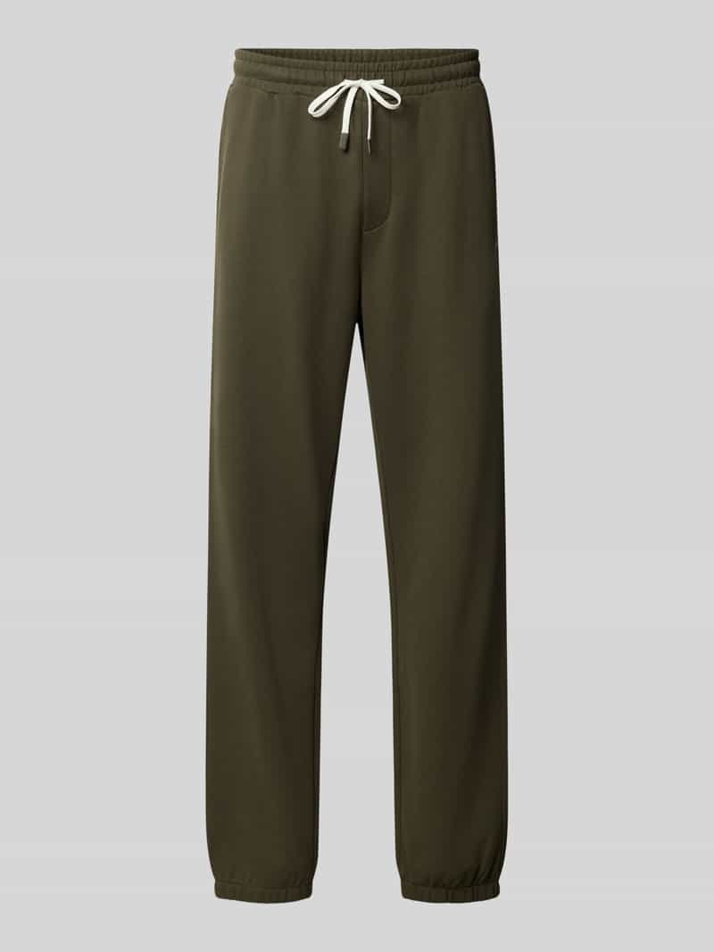 Scotch & Soda Sweatpants met elastische band en tunnelkoord