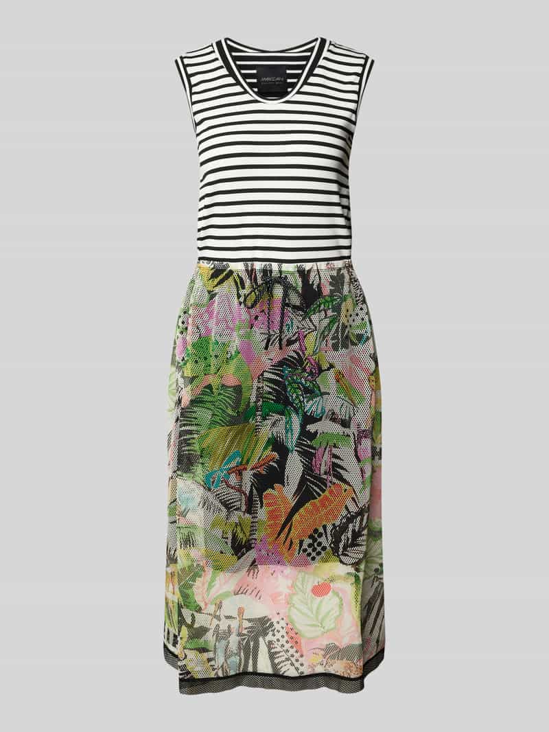 Marc Cain Midi-jurk in laagjeslook