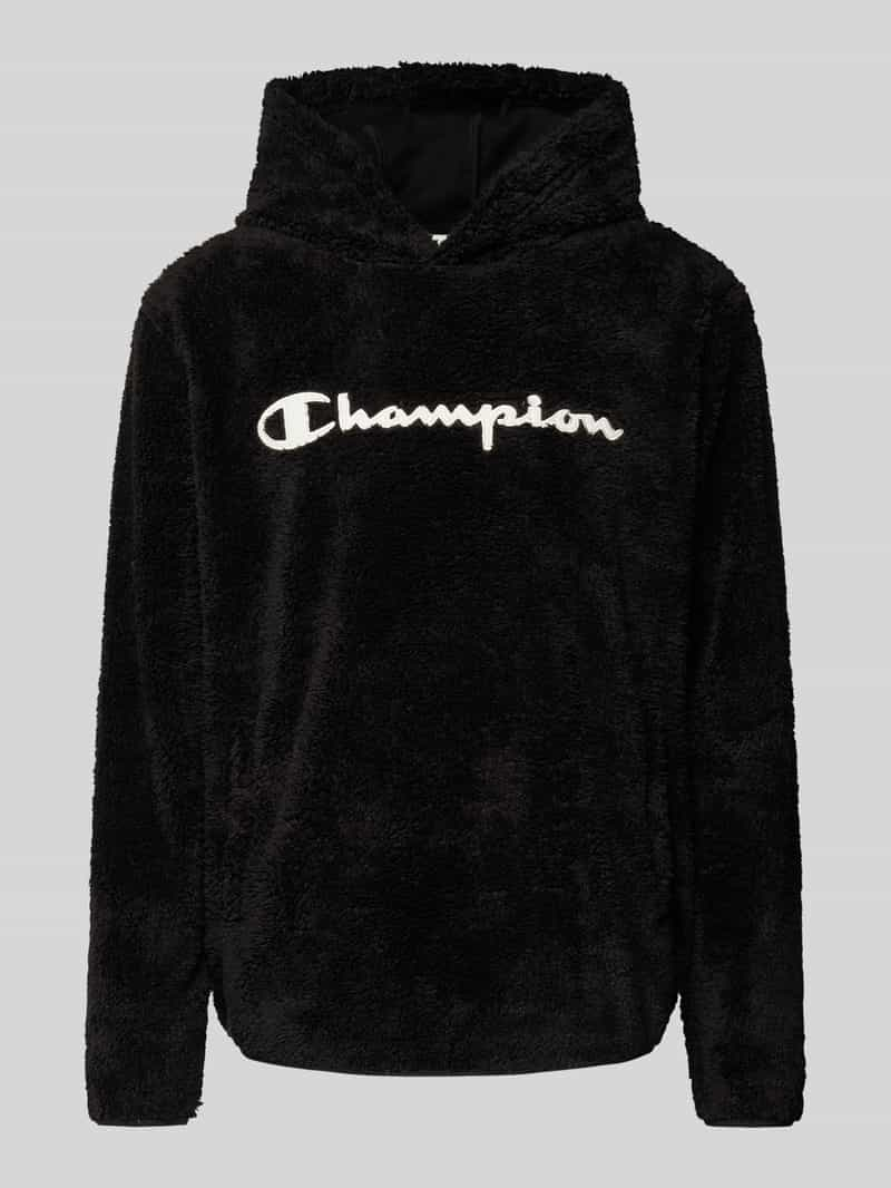 Champion Hoodie met labelstitching