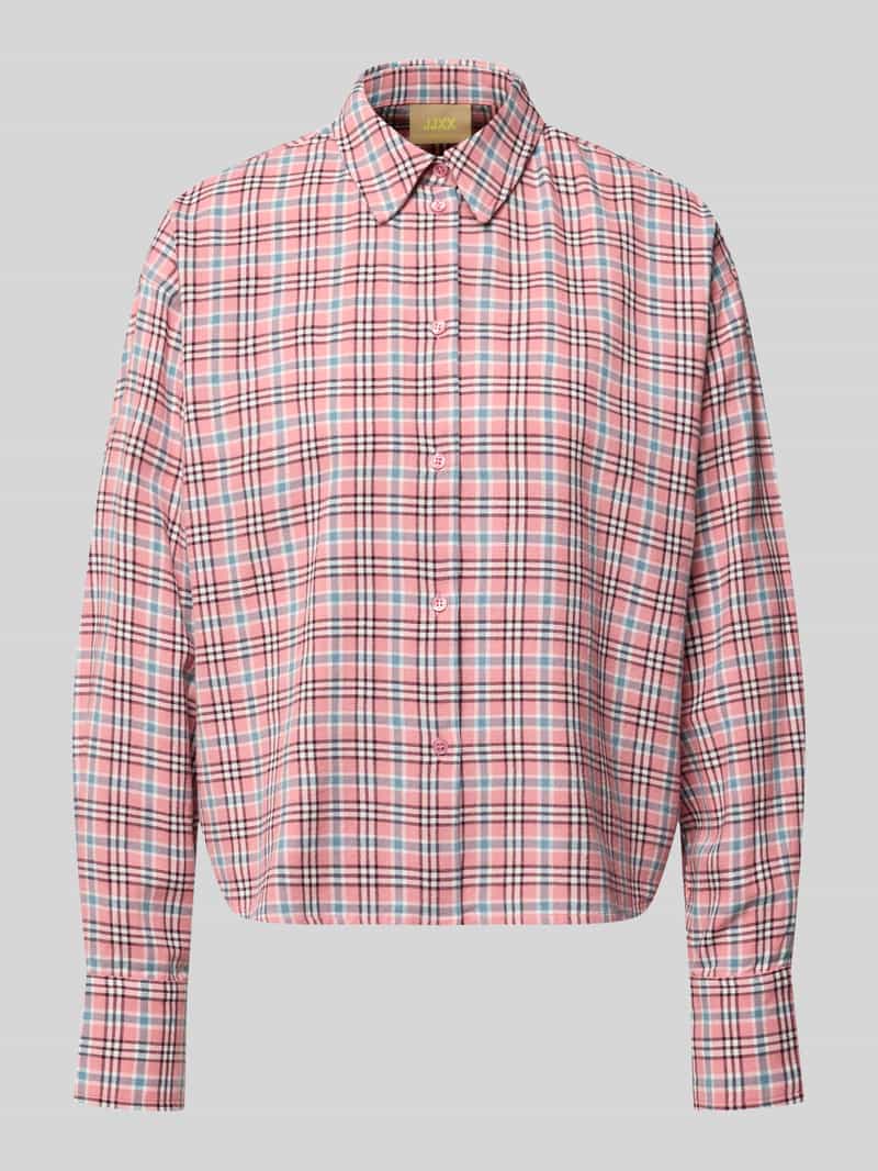 JJXX relaxed fit overhemdblouse van 100% katoen model 'Jamie'