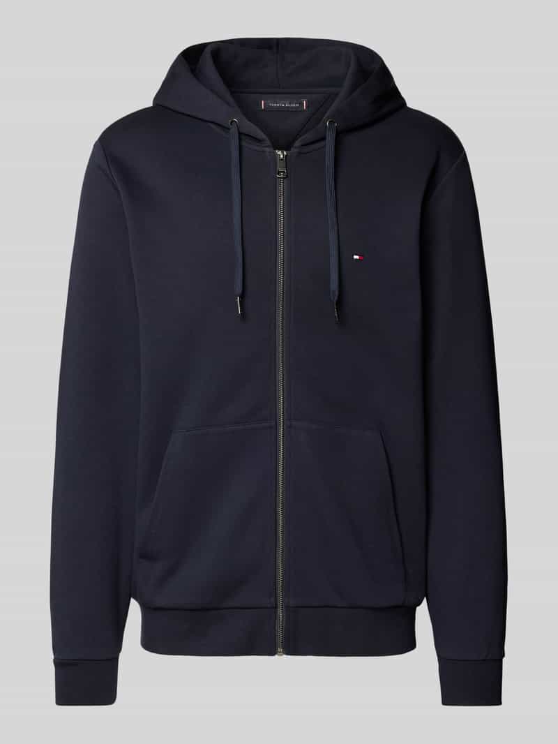 Tommy Hilfiger Sweatjack met logostitching