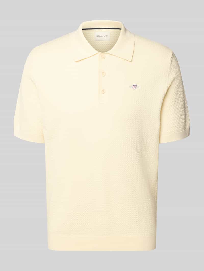 Gant Poloshirt met labelstitching