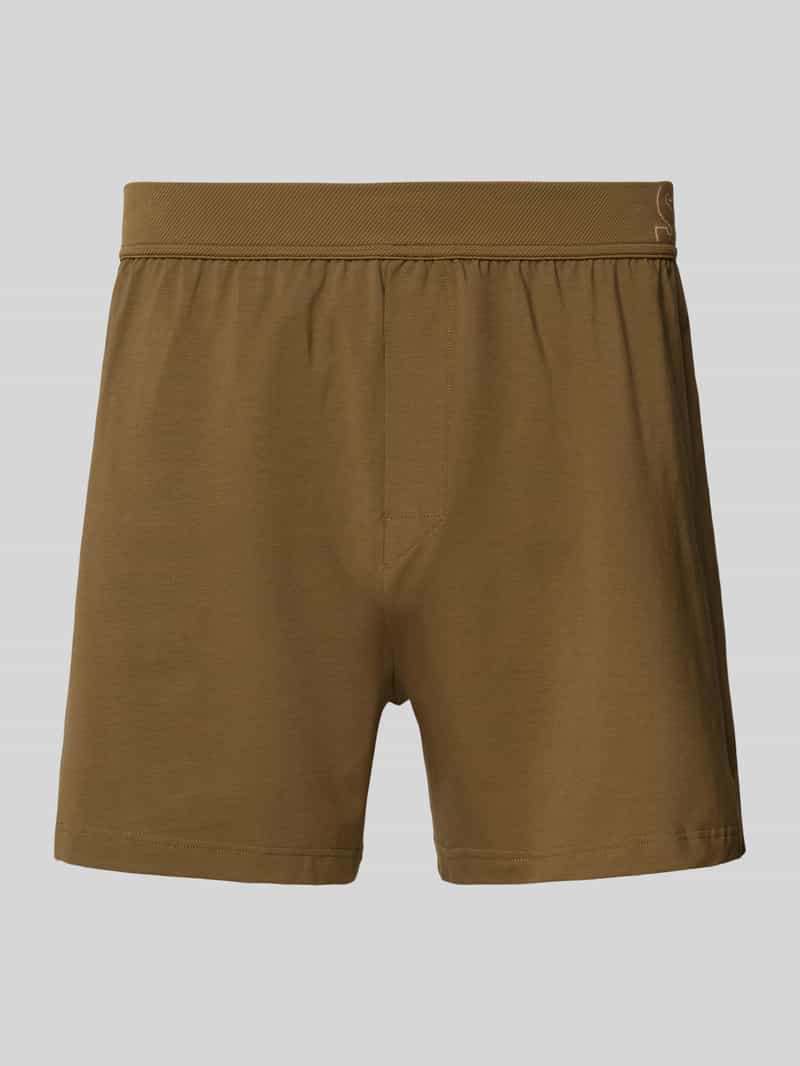 SLG Boxershort met elastische band met label