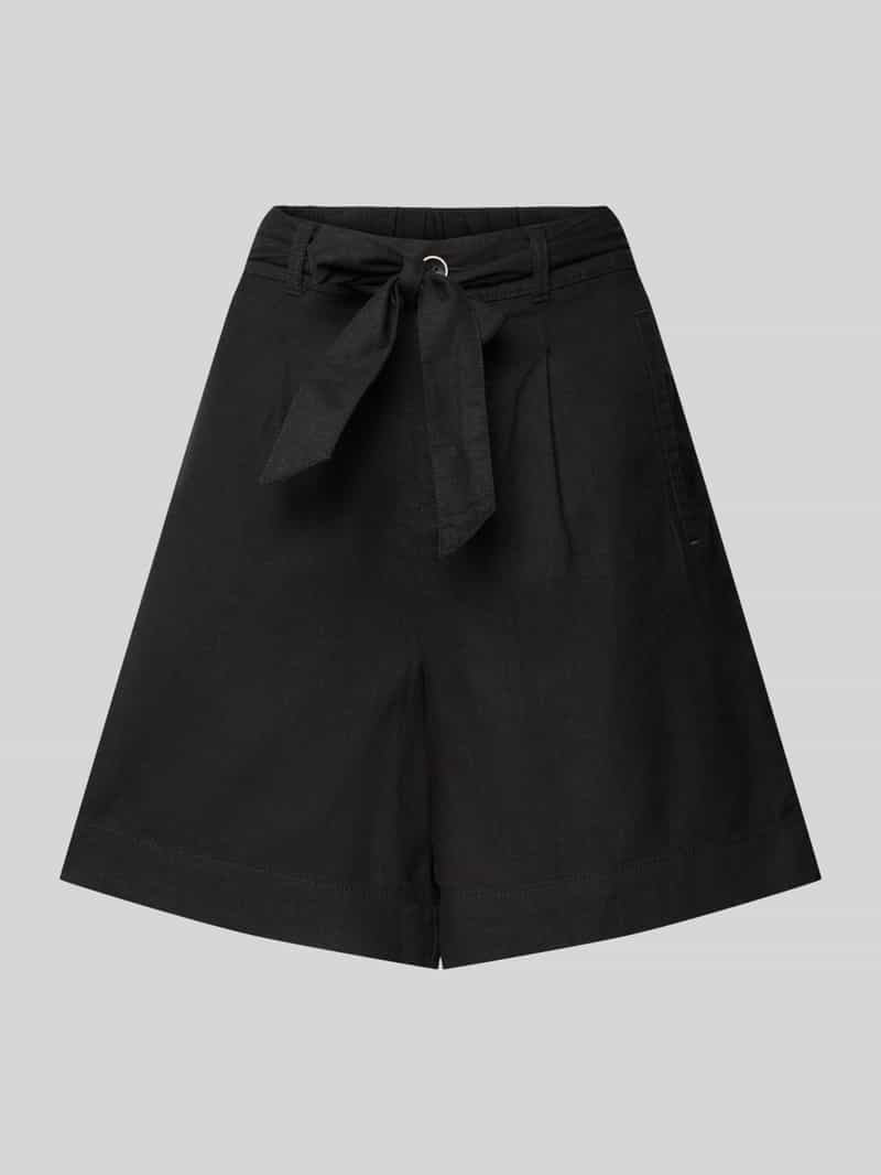 s.Oliver RED LABEL Korte broek met stoffen riem