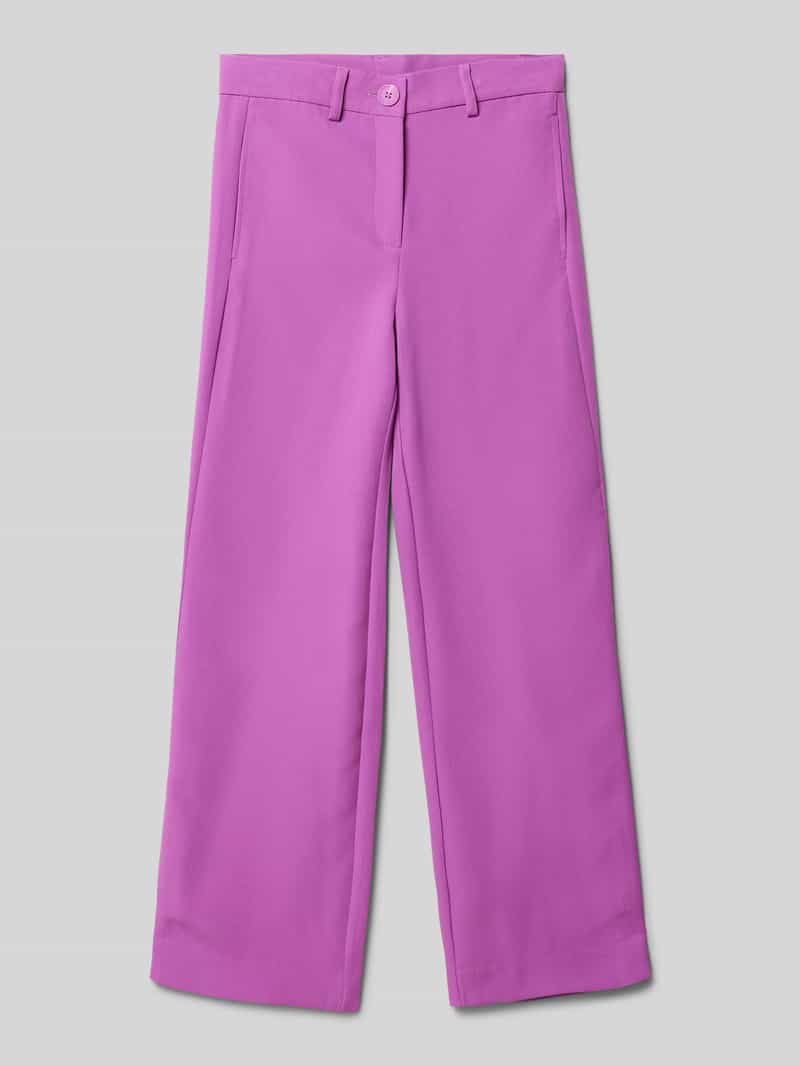 Only Regular fit broek met steekzakken opzij model 'LANA-BERRY'