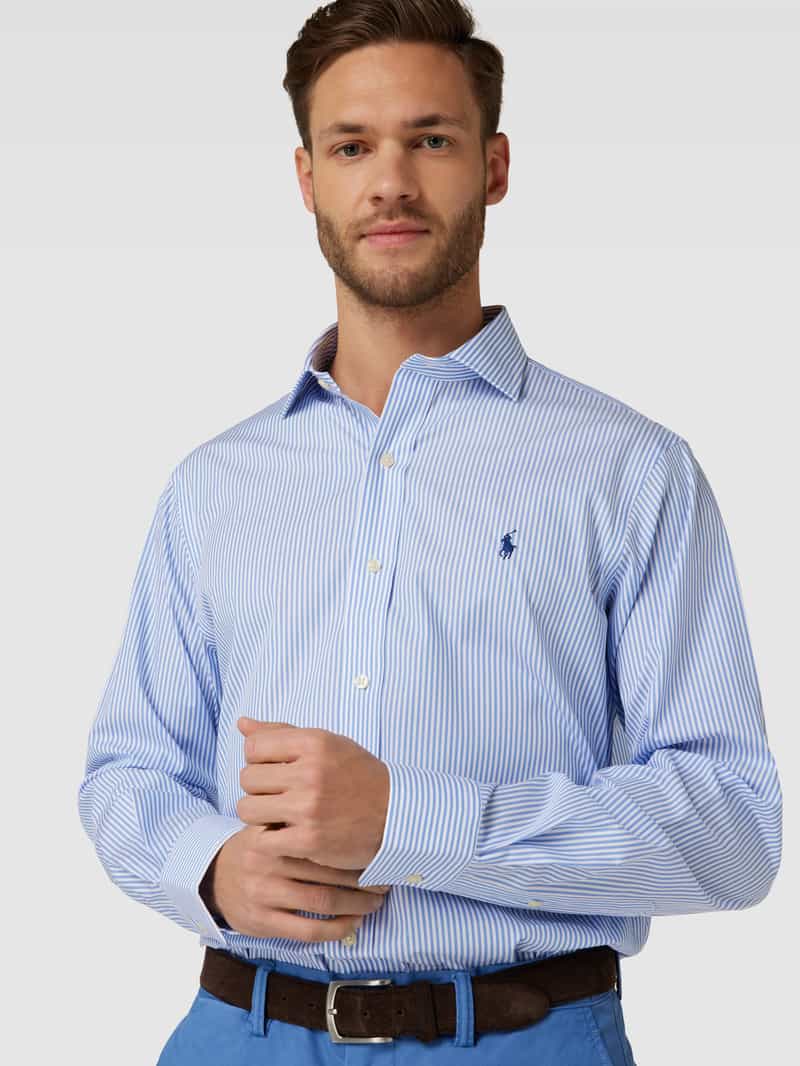 Polo Ralph Lauren Custom fit zakelijk overhemd met streepmotief