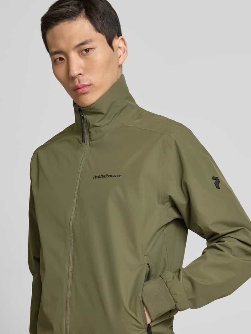 Peak Performance Windbreaker met labelstitching
