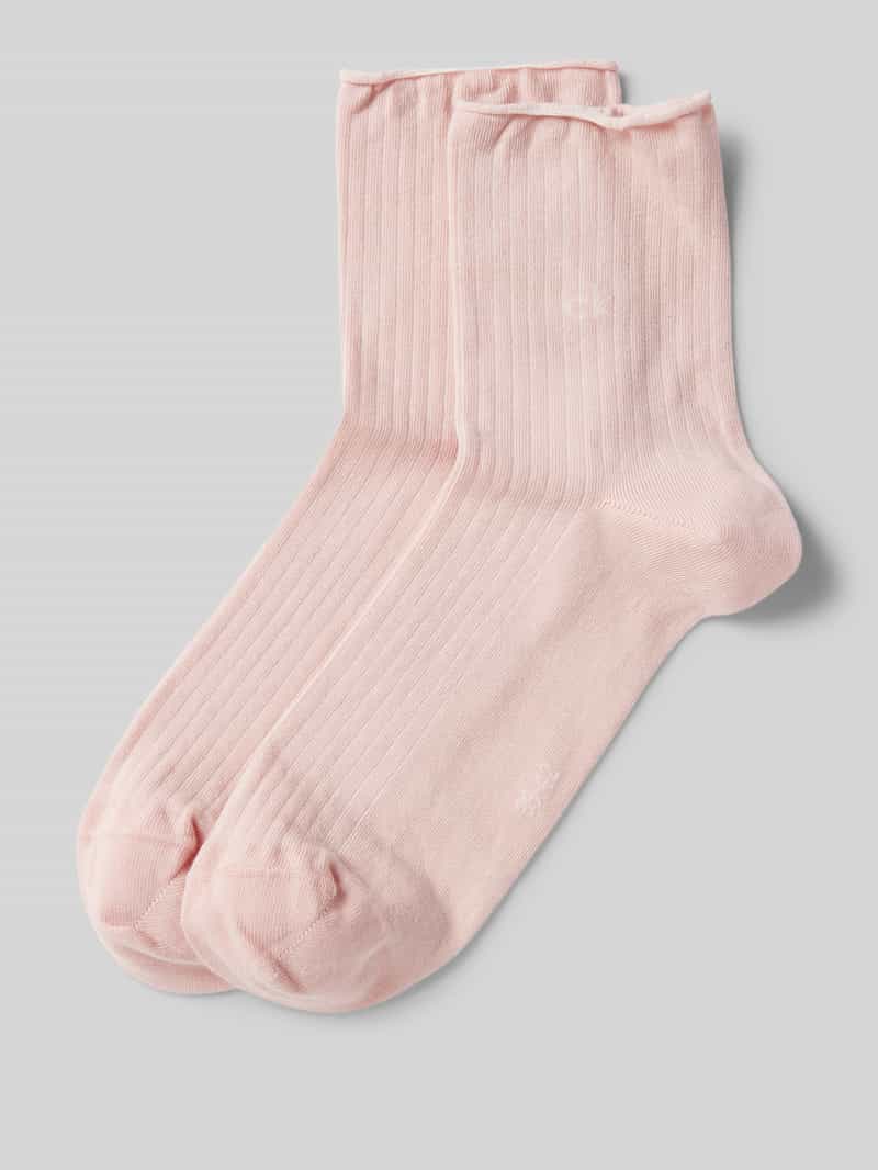 CK Calvin Klein Sokken met labeldetail in een set van 2 paar