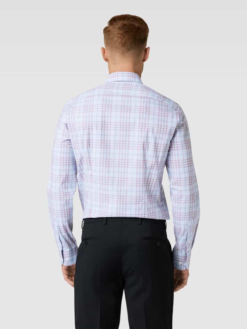 Stretch slim fit van katoen met glencheck-motief Tommy Hilfiger Tailored