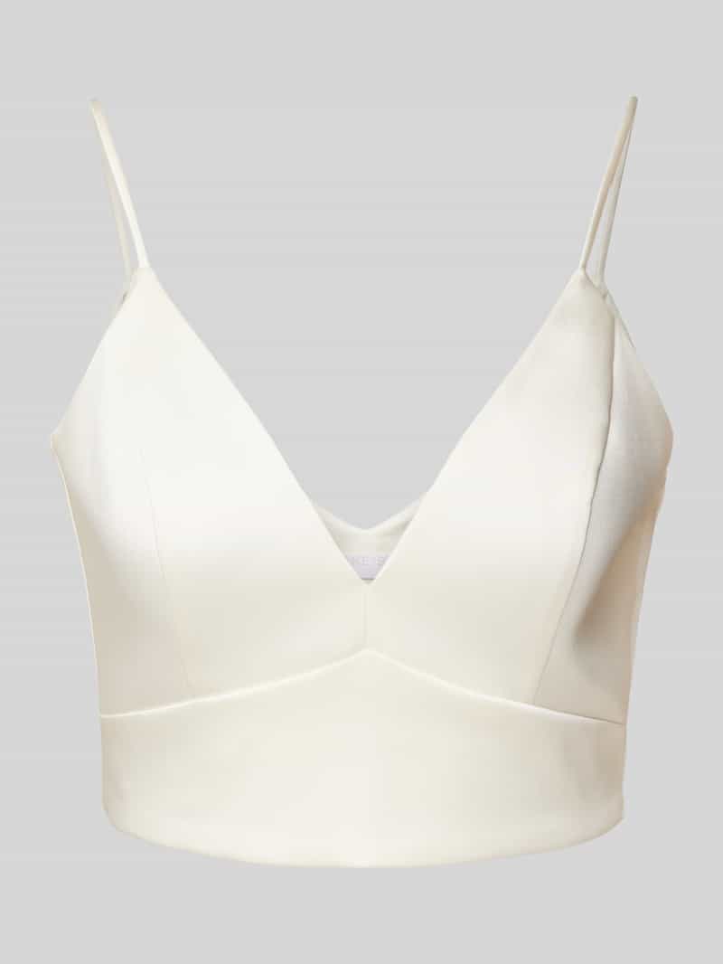 Jake*s Cocktail Slim fit blousetop met V-hals