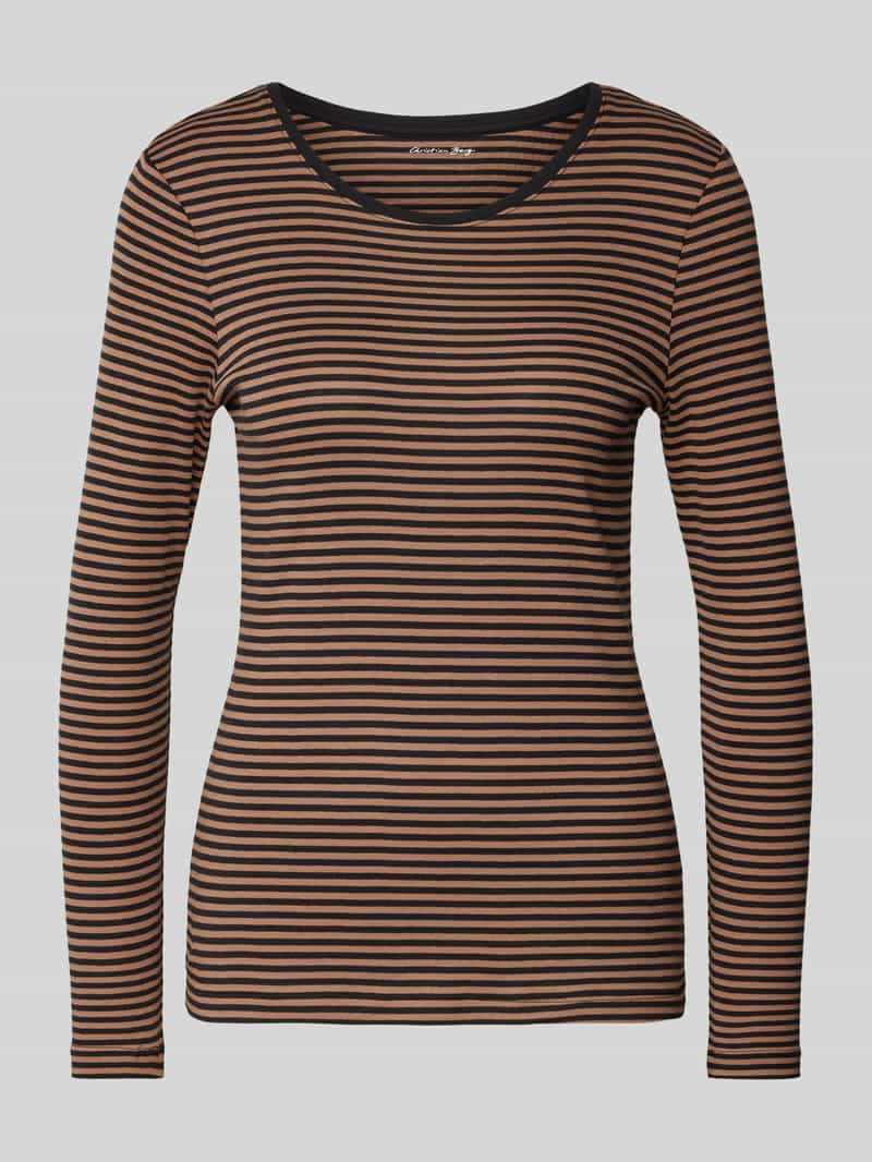 Christian Berg Woman Regular fit shirt met lange mouwen van puur katoen