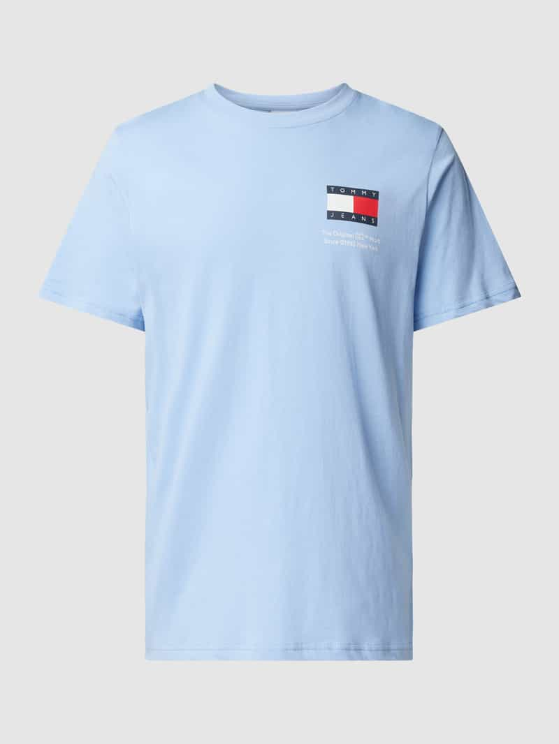 Tommy Jeans Slim fit T-shirt met labelprint