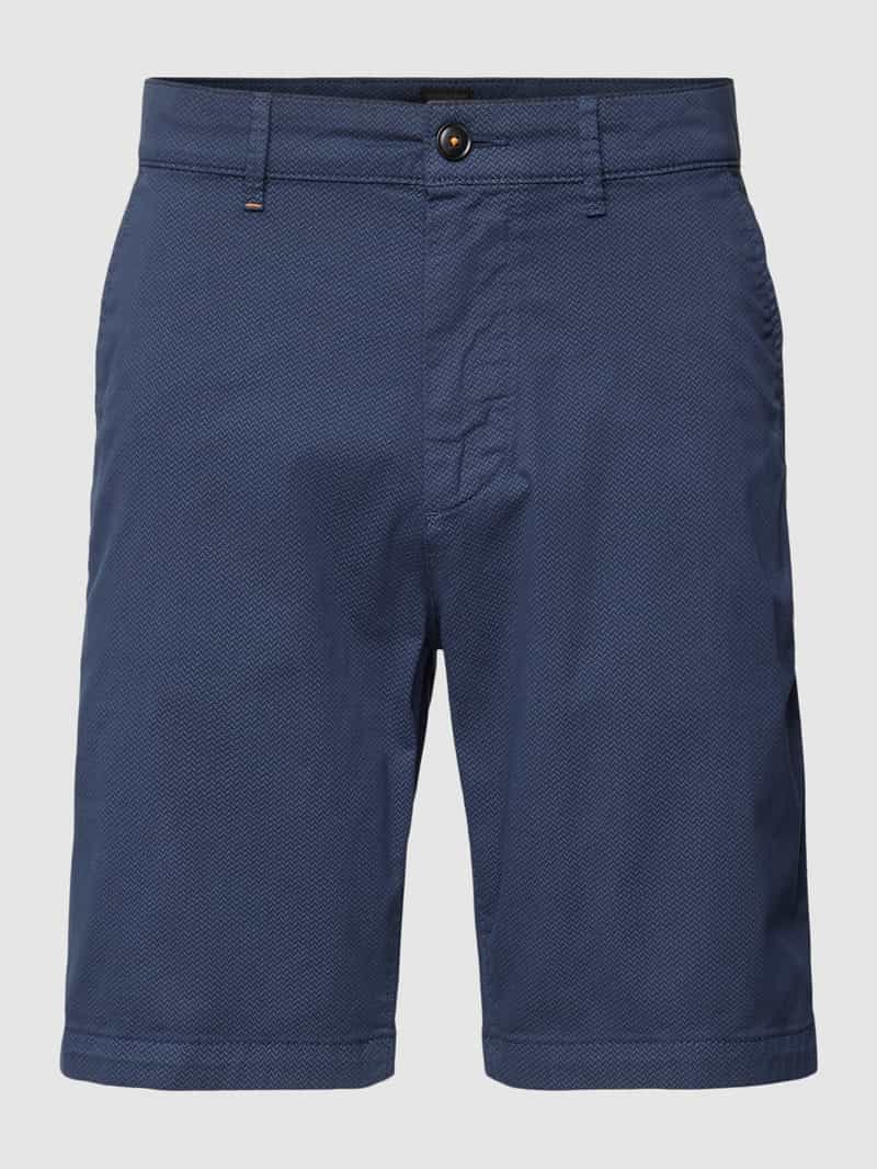 Boss Orange Bermuda met Franse steekzakken