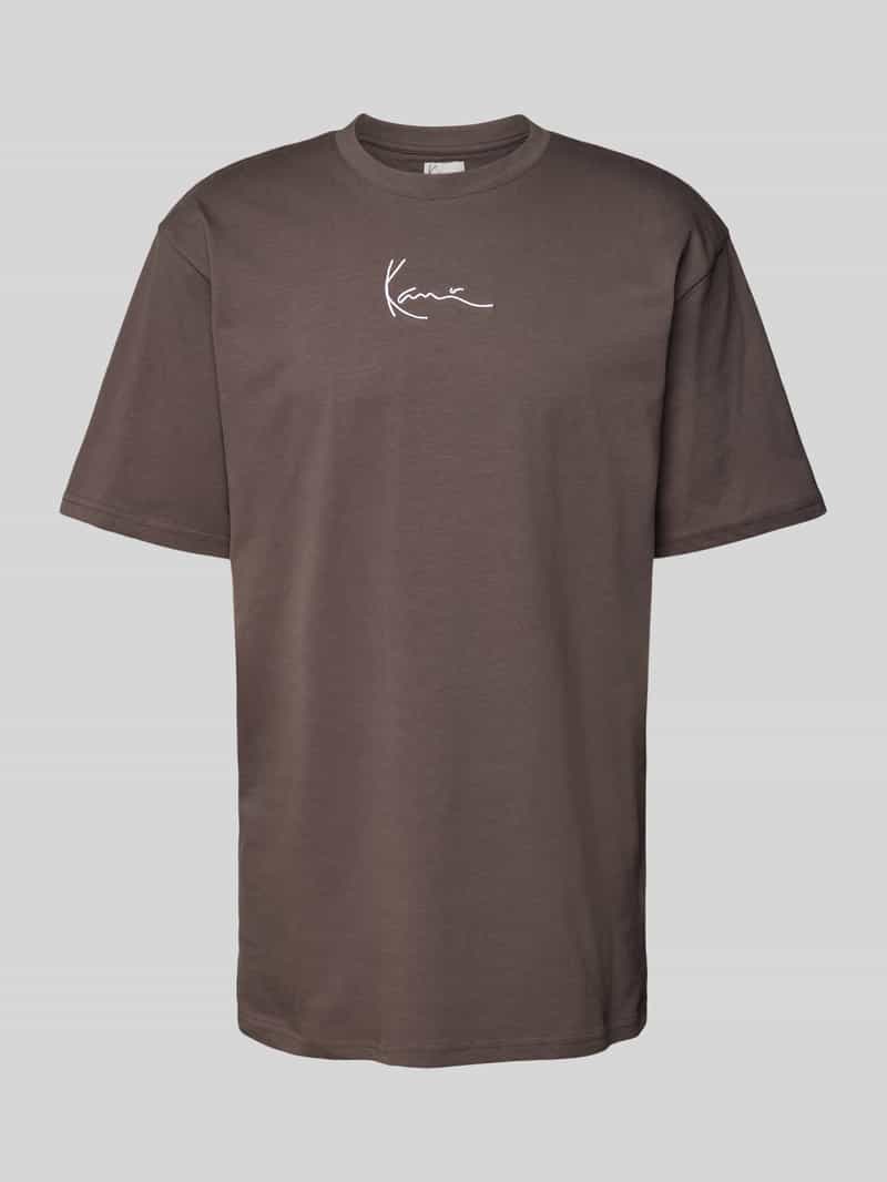 Karl Kani T-shirt met labelstitching