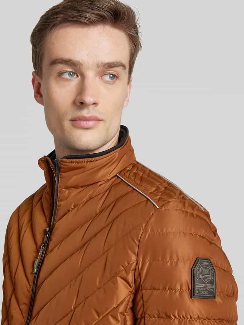 MCNEAL Gewatteerd jack met labeldetail
