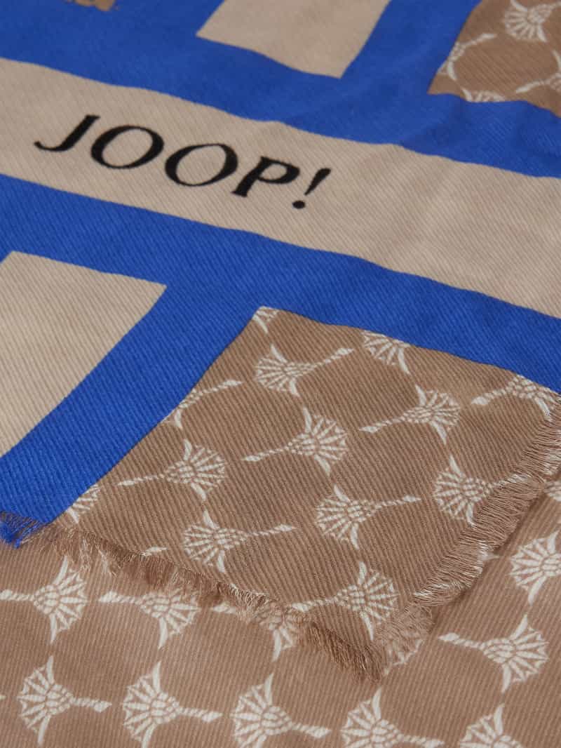 Joop! Sjaal met labeldetail model 'Anni'