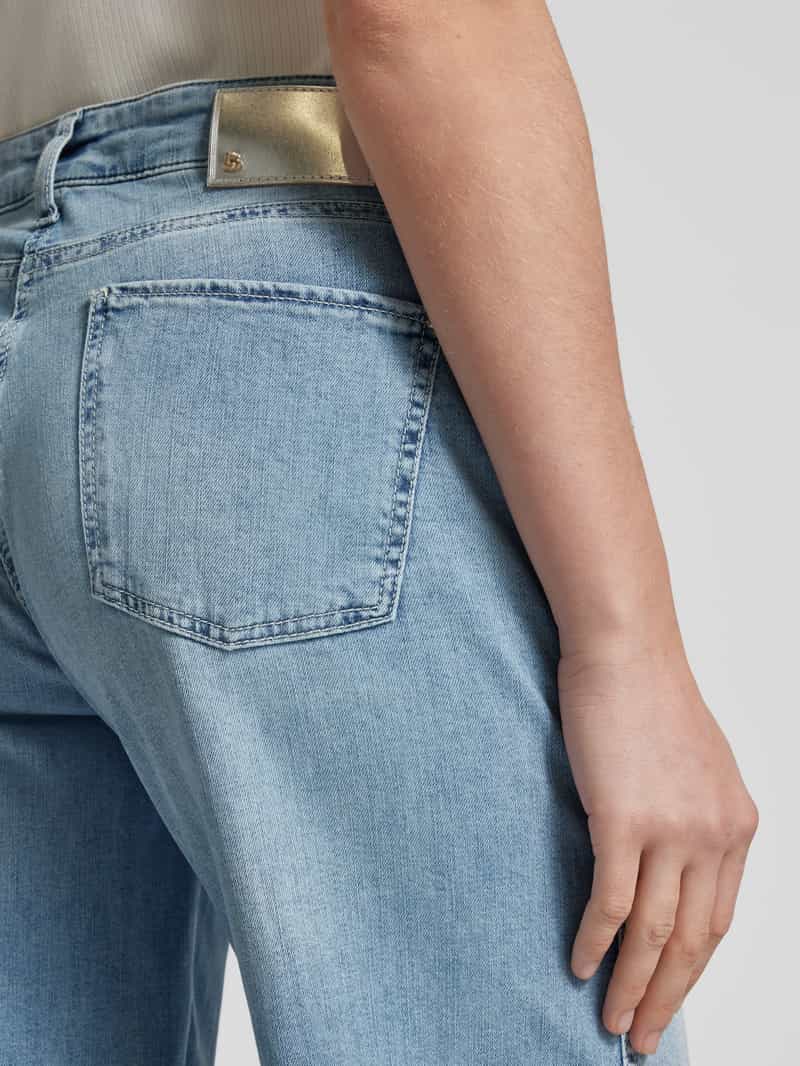CAMBIO Regular fit jeans met riemlussen model 'ALEC'