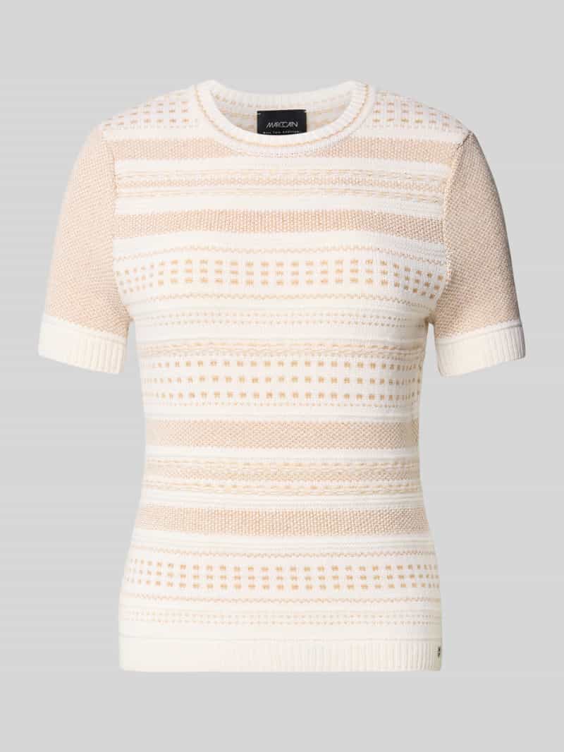 Marc Cain Gebreide pullover met ribboorden