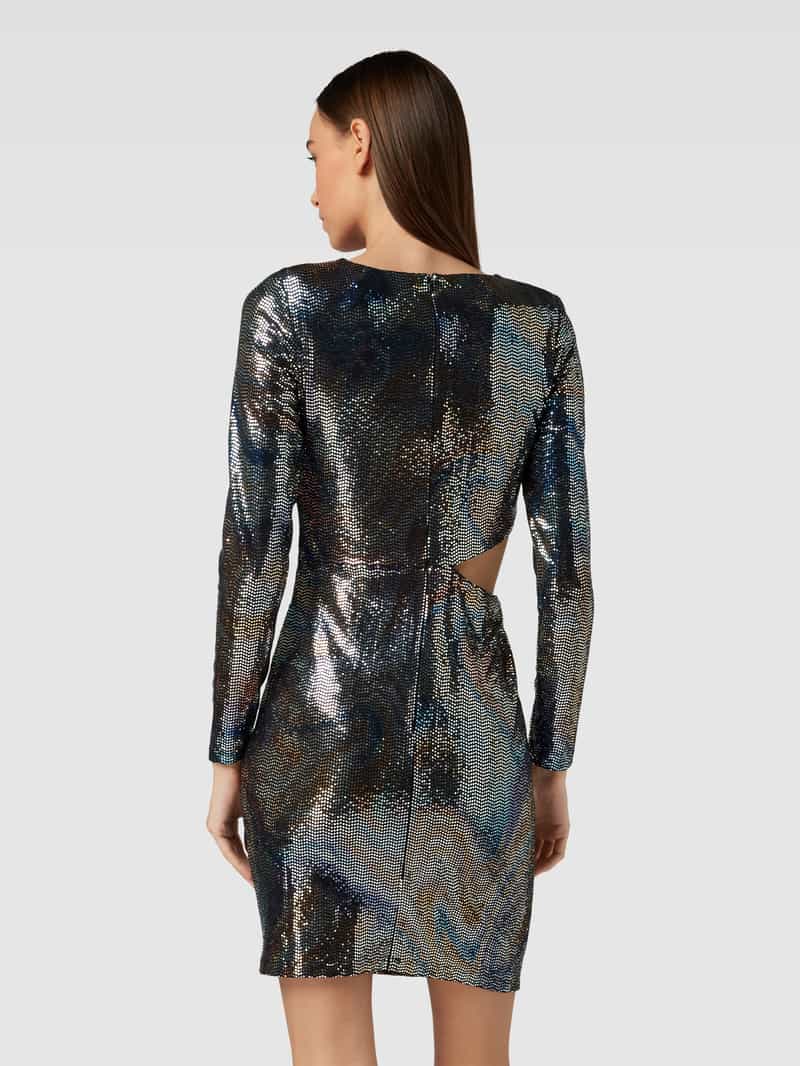 Cocktailjurk met cut-out Swing