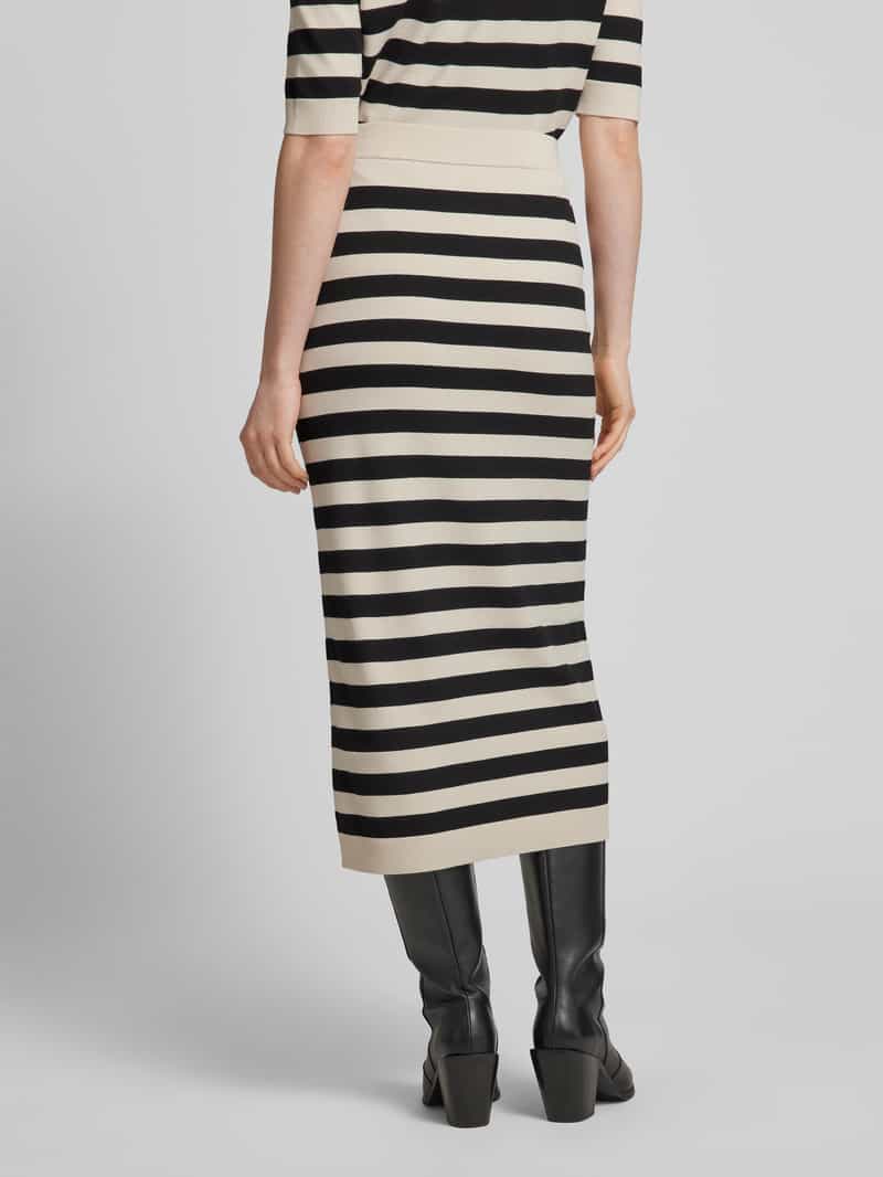 Midirok met streepmotief Christian Berg Woman