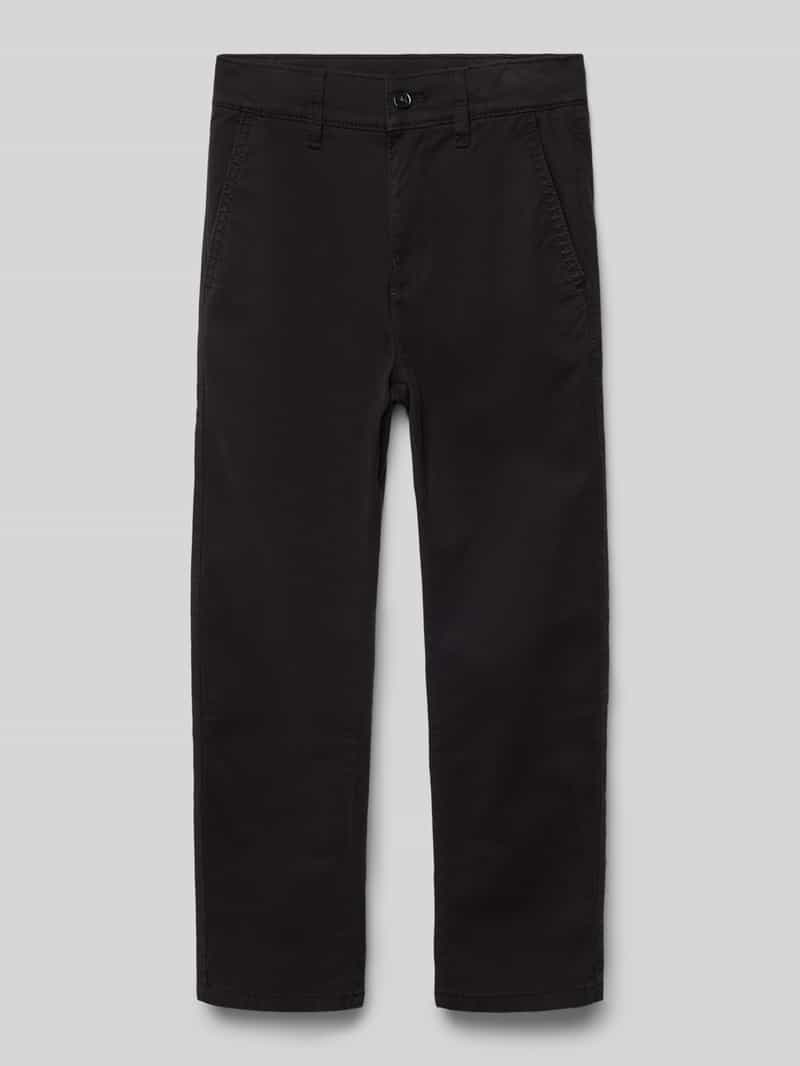s.Oliver RED LABEL Regular fit chino met katoen