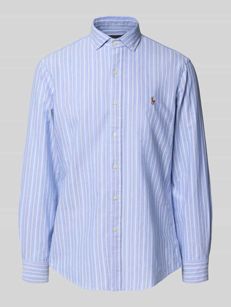 Polo Ralph Lauren Custom fit vrijetijdsoverhemd met labelstitching