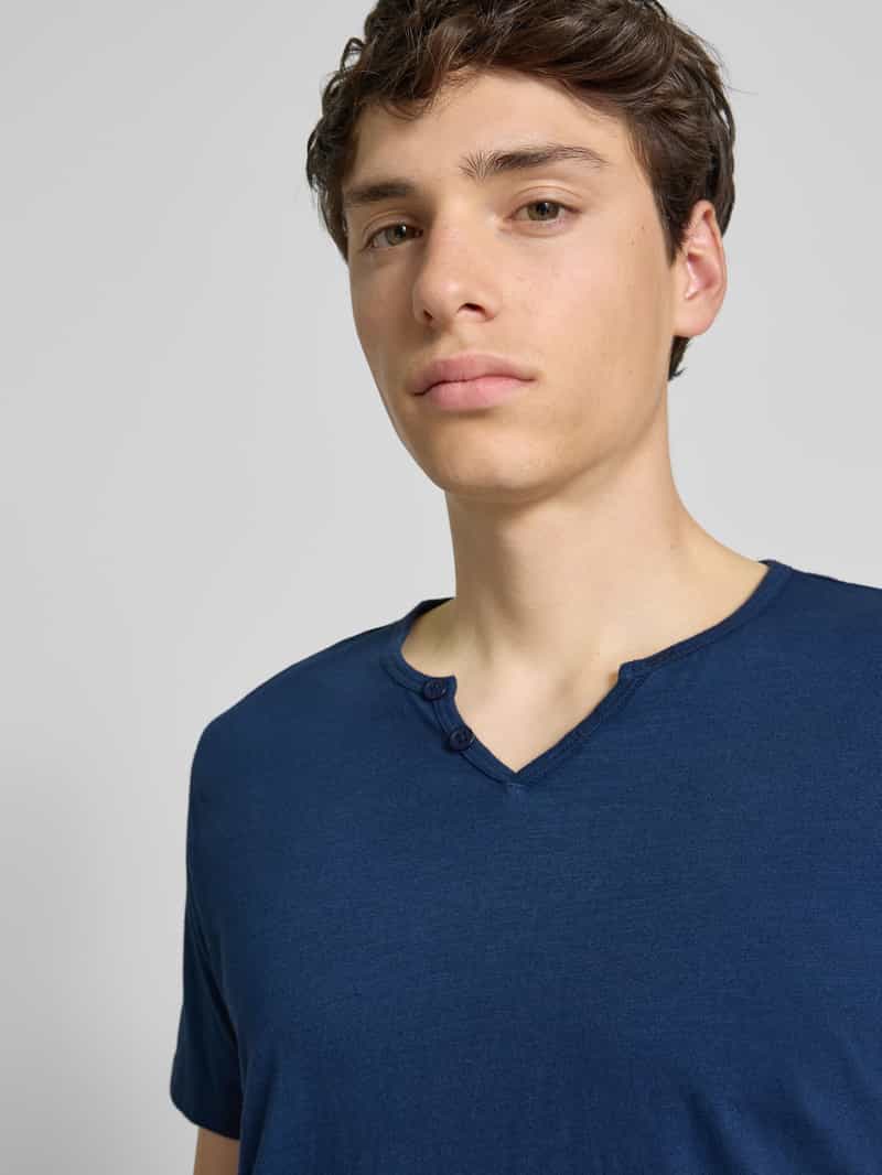 Blend T-shirt met serafinohals