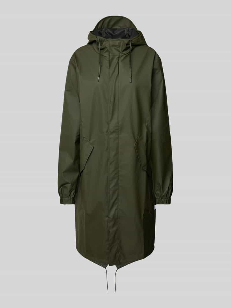 Rains Regenjas met klepzakken opzij model 'Fishtail'