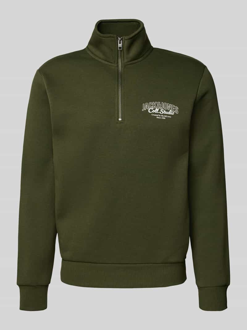 jack & jones Sweatshirt met opstaande kraag model 'AKOTO'