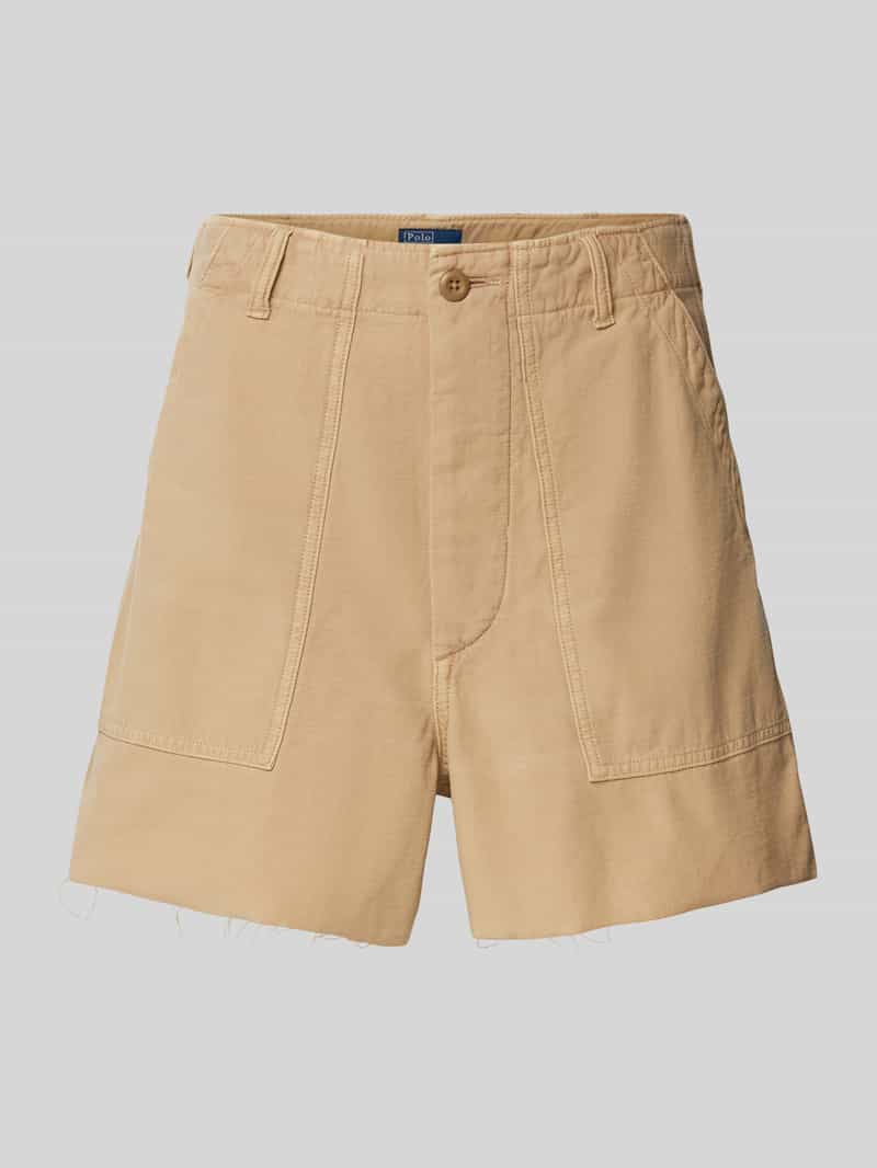 Polo Ralph Lauren Regular fit korte broek met open zoom model 'RICKY'