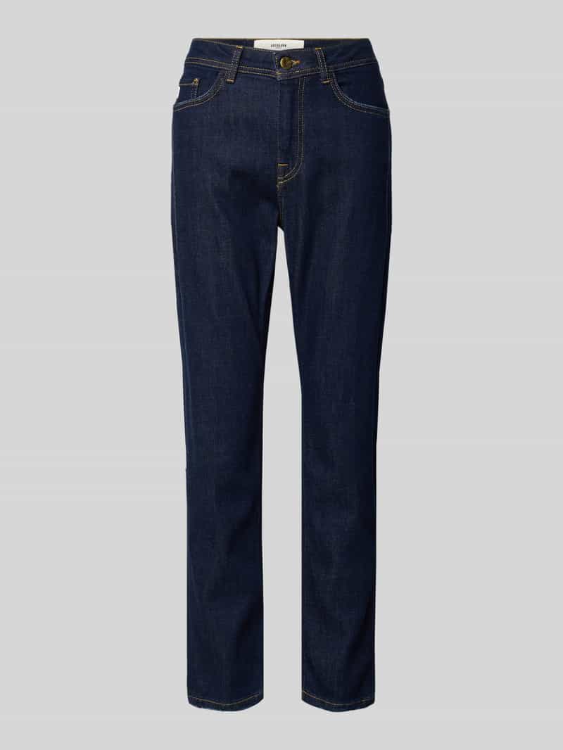 Goldgarn Straight fit jeans van puur katoen