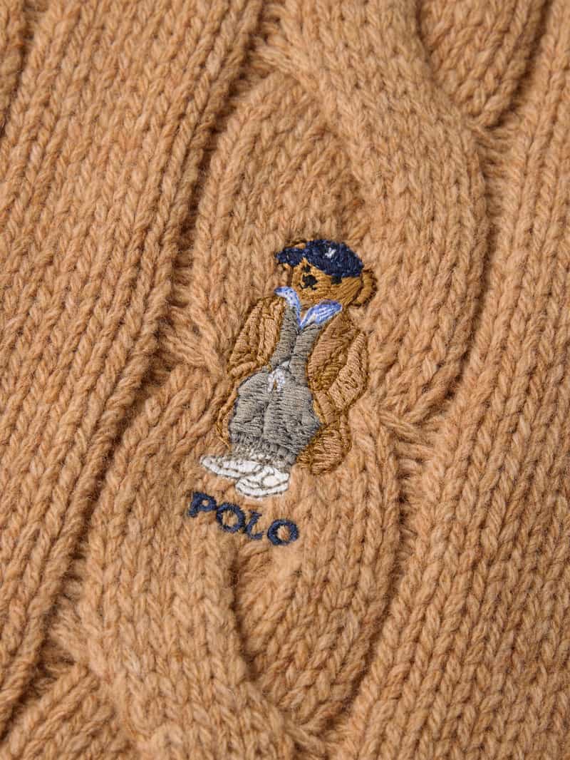 Polo Ralph Lauren Wollen sjaal met franjes