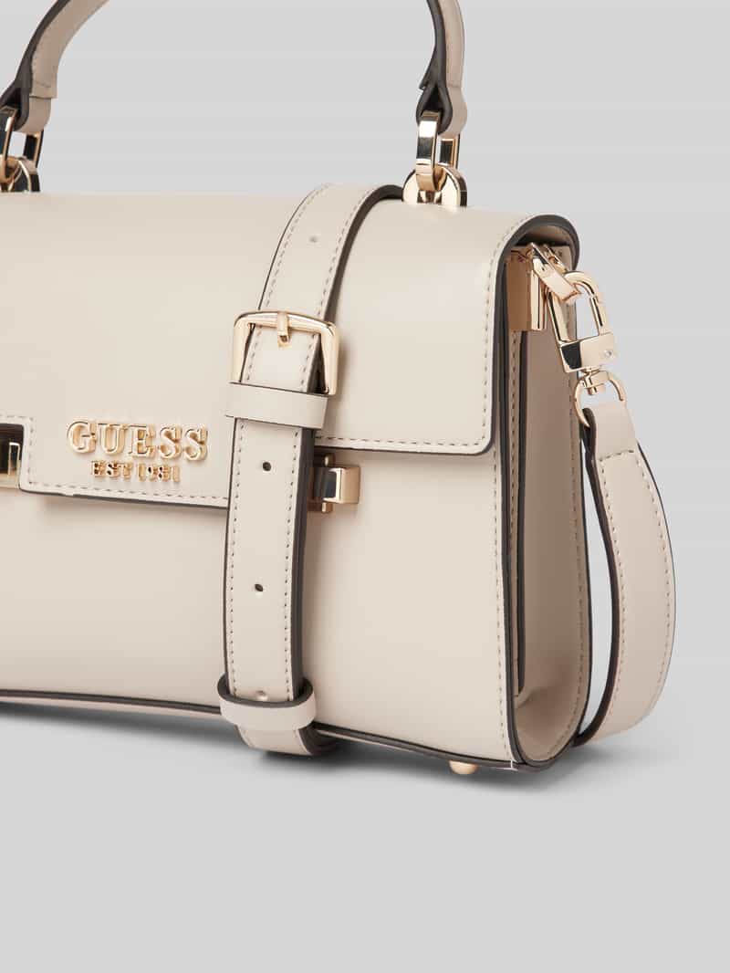 Guess Handtas met labelapplicatie model 'ECO ALDITH'