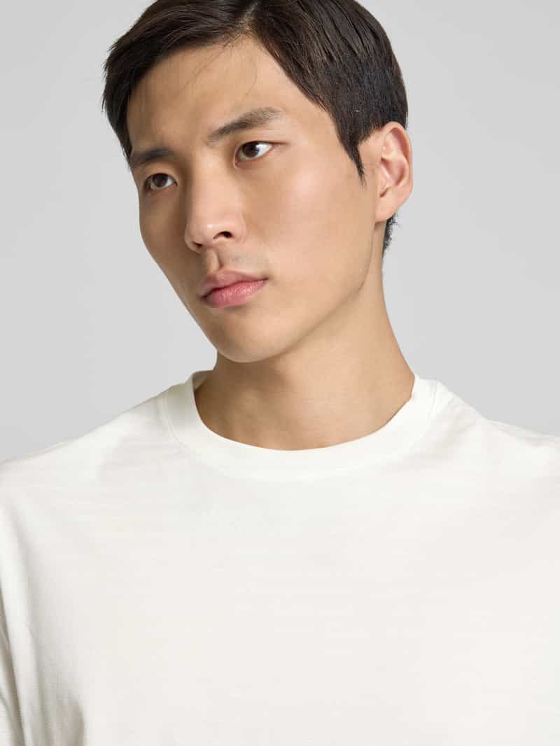 Armani Exchange T-shirt met labeldetail