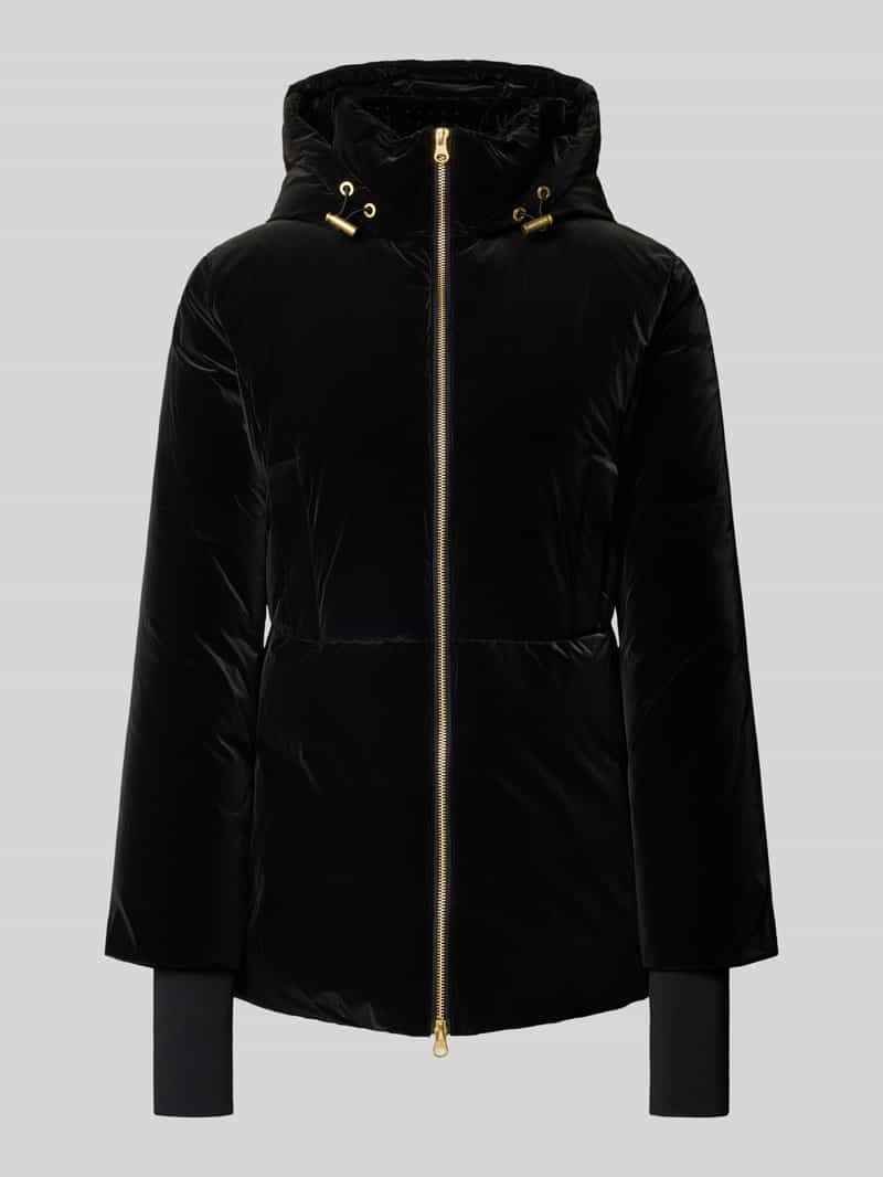 Armani Exchange Glanzend jack met tweewegritssluiting
